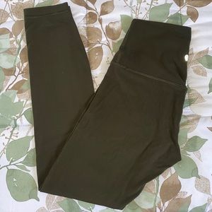 Lululemon Align 25L Olive Green